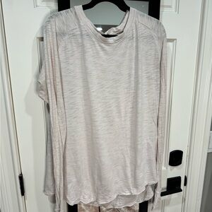 Free people Arden long sleeve tee size small